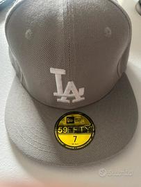 New Era 59FIFTY LA Dodgers Grey / Gray