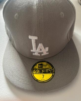 New Era 59FIFTY LA Dodgers Grey / Gray