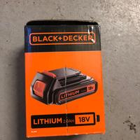 BLACK & DECKER BL2018-XJ 18V 2.0Ah Batteria Litio