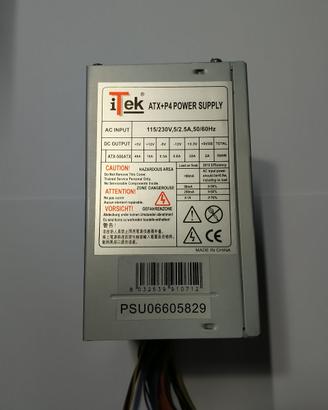 Alimentatore interno per PC 500 Watt