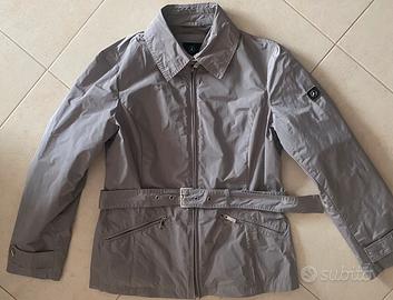 Giacca impermeabile donna grigia Mercedes tg 48