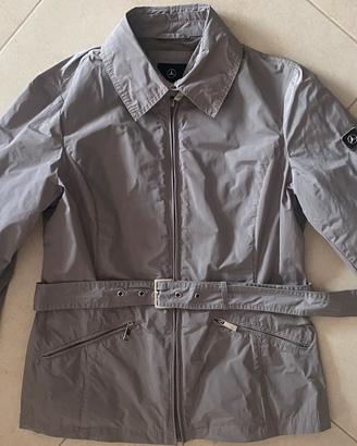 Giacca impermeabile donna grigia Mercedes tg 48