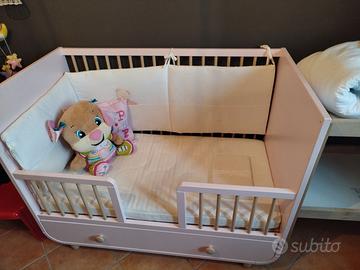 Culla e fasciatoio