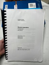 Libro di Ricercà Operativa McGraw-Hill