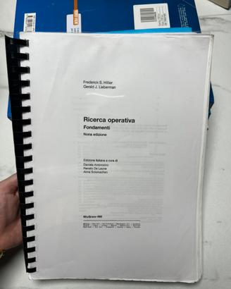 Libro di Ricercà Operativa McGraw-Hill