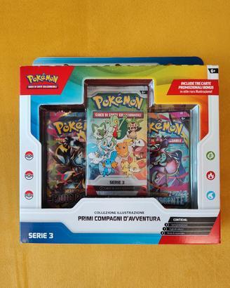 Box Pokemon PRIMI COMPAGNI D'AVVENTURA - serie 3
