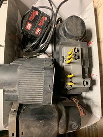 Centralina gas e compressore apertura porte