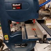 Sega a nastro verticale einhell
