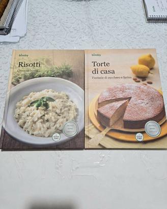 2 libri Bimby - "Risotti" e "Torte di casa"