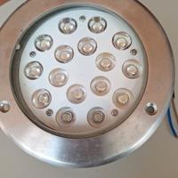 5 faretti a LED da incasso x esterno