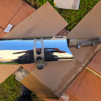 Scarico completo cromato BMW R1200GS ADV 2008