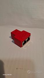 Accoppiatore rj45 splitter cavo lan ethernet