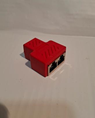 Accoppiatore rj45 splitter cavo lan ethernet