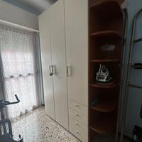Armadio con libreria ad angolo 