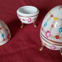 Uovo ceramica decorato