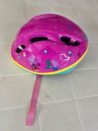Casco taglia M bimba peppa pig