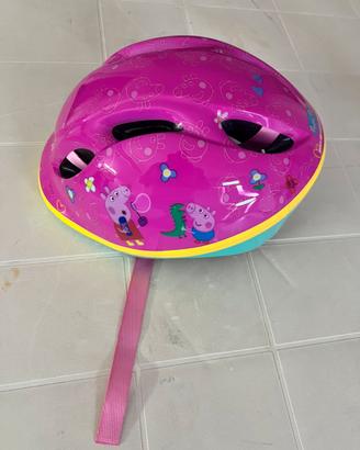 Casco taglia M bimba peppa pig