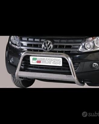 VW Amarok Bull Bar Anteriore inox