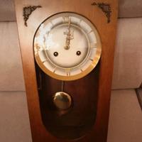 Orologio pendolo vintage Melux Tempus Fugit 