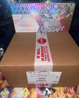 Pokemon Case Spc evoluzioni prismatiche
