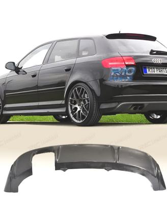 DIFFUSORE AUDI A3 8P LOOK S3 03-08