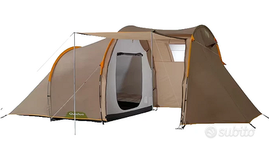 tenda quecha T4.1 4 posti e soggiorno.