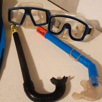 Maschere sub con boccaglio marca Mares