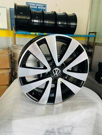CERCHI IN LEGA GOLF-T-ROC 17 ORIGINALI NUOVI