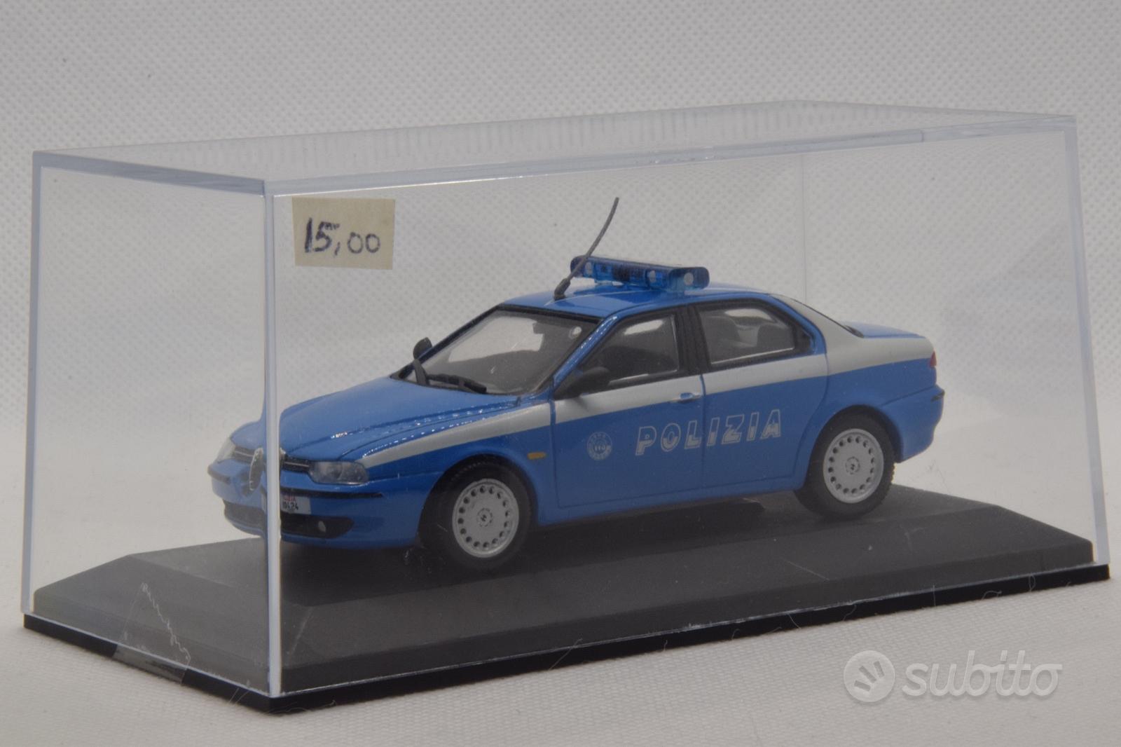 Modellini auto POLIZIA scala 1:43 ALFA ROMEO 156 diecast