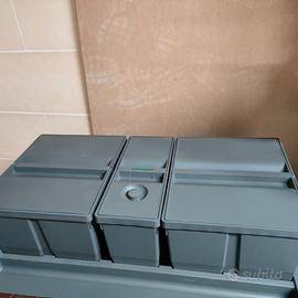 Set pattumiera da incasso 90cm