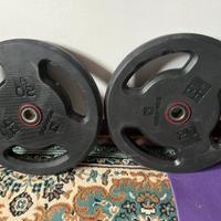 Dischi gommati 20kg ø28mm domyos