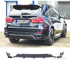 DIFFUSORE BMW X5 F15 12-18 LOOK M PERFORMANCE NERO