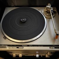 Luxman Hi-Fi vintage impilato con mobile