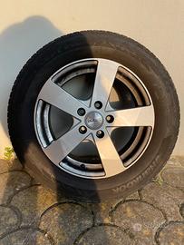 Cerchi (4) lega Dezent 16” con gomme invernali