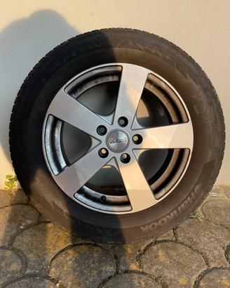 Cerchi (4) lega Dezent 16” con gomme invernali