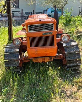 Trattore Fiat 455 c montagna cn trincia e carrello
