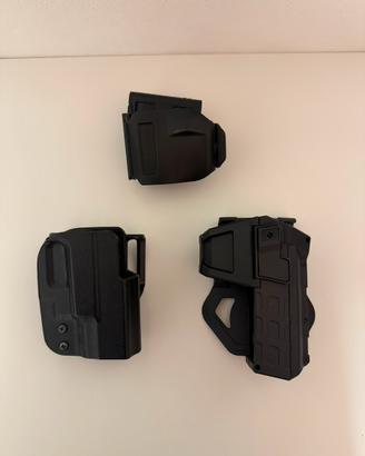fondine Glock 19   in polimero