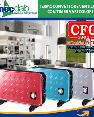 Termoconvettore CFG Extended Cube da 2000W