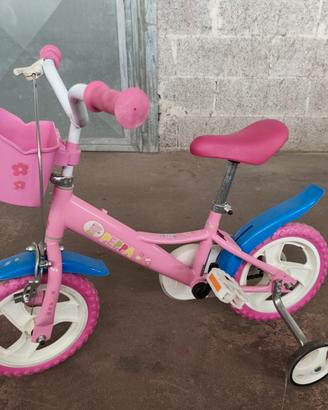 Bici bimba Peppa Pig - ruote da 12 pollici (Rosa)