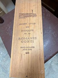 scatola legno Romanee Conti