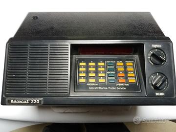 BEARCAT 220 Scanner radio vintage - Audio/Video In vendita a Modena