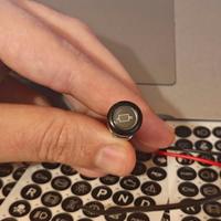 spia led rosso auto 8mm 12v tutti i simboli 