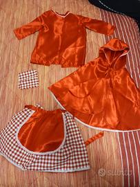 vestito cappuccetto rosso carnevale 