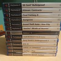 Lotto 13 giochi PlayStation 2 originali