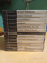 Lotto 13 giochi PlayStation 2 originali