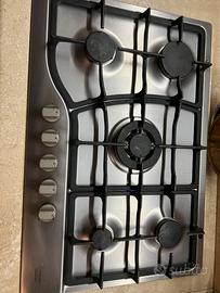 Piano cottura in ghisa 6 fuochi