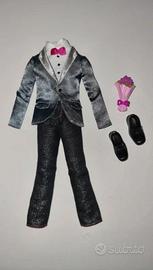 Barbie Ken Fashionistas abito da sera con fiori