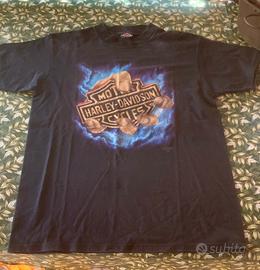 T-shirt harley Davidson 3D emblem