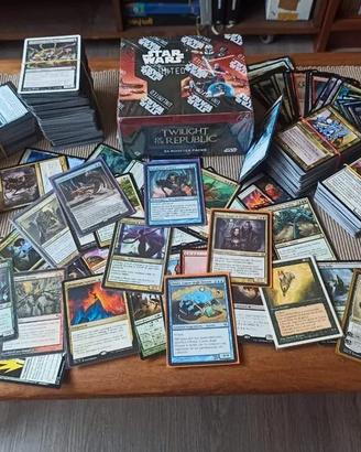 Lotto carte Magic + Box Star Wars