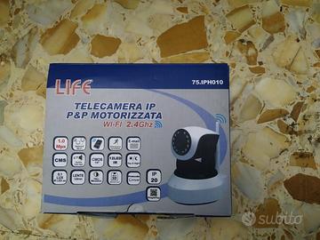 Telecamera ip motorizzata wifi